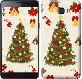 

Чехол Новогодняя елка для Samsung Galaxy C9 Pro 450817