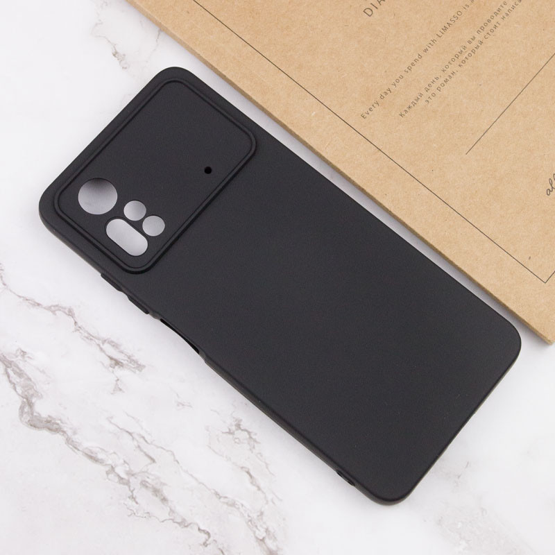 Чохол Silicone Cover Lakshmi Full Camera (A) на Xiaomi Poco X4 Pro 5G (Чорний / Black) в магазині vchehle.ua