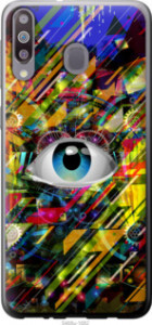 Чехол Абстрактный глаз для Samsung Galaxy M30