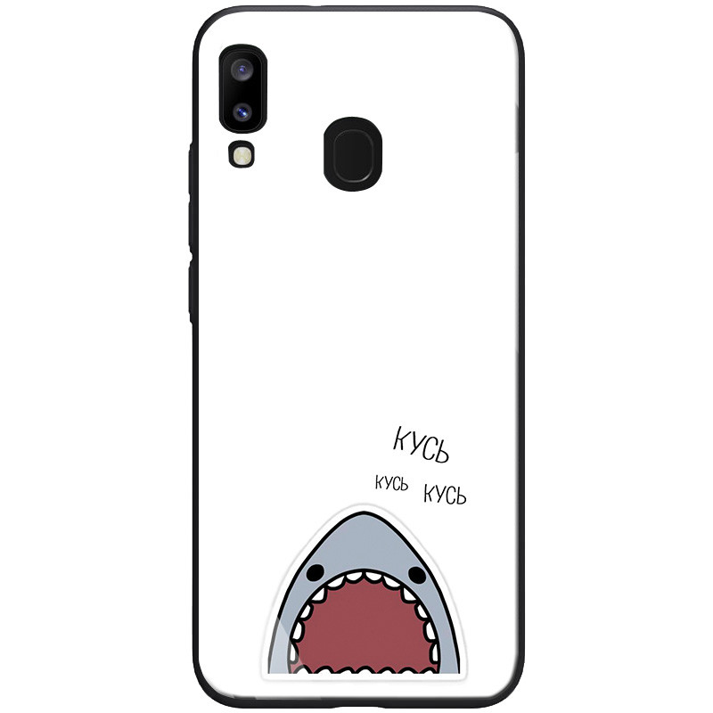

TPU+Glass чохол ForFun для Samsung Galaxy A30 (Кусь) 748305