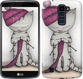 

Чехол Кошка рукодельница для LG K10 / K410 584271