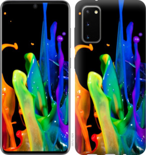 

Чохол бризки фарби на Samsung Galaxy S20 879237