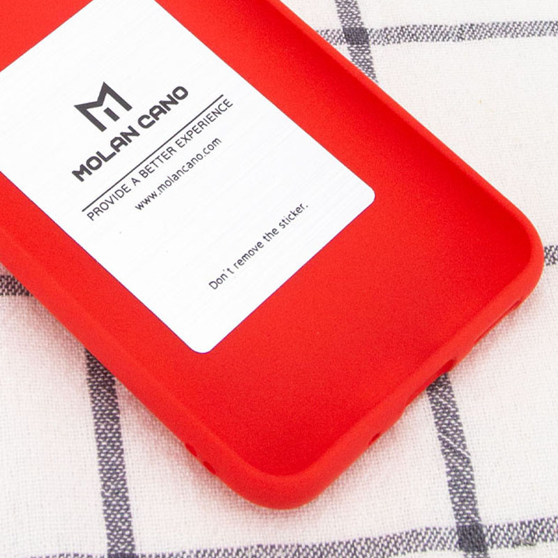 

TPU чохол Molan Cano Smooth для Xiaomi Redmi Note 10 (Червоний) 1147586