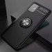 Фото TPU чехол Deen ColorRing под магнитный держатель (opp) для Samsung Galaxy A52 4G / A52 5G / A52s (Черный / Черный) на vchehle.ua