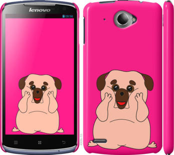 

Чехол Весёлый мопс для Lenovo S920 928385