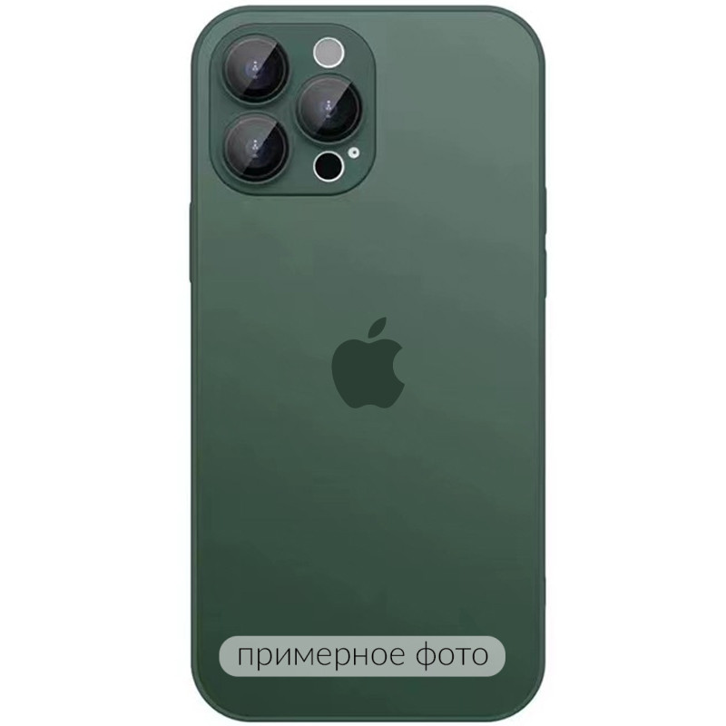 Чехол TPU+Glass Sapphire matte case для Apple iPhone 11 (6.1") (Cangling Green)
