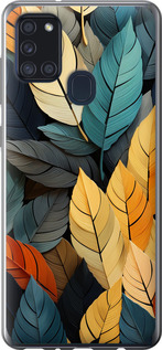 

Чехол Кольорове листя для Samsung Galaxy A21s A217F 1629604
