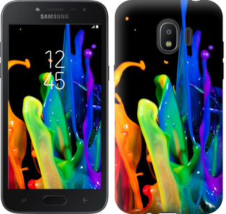 

Чехол брызги краски для Samsung Galaxy J2 2018 654553
