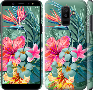 

Чохол Тропічні квіти v1 на Samsung Galaxy A6 Plus 2018 844839