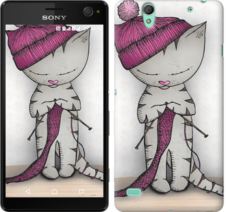 

Чехол Кошка рукодельница для Sony Xperia C4 E5333 584290