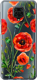 

Чехол Нарисованные маки для Xiaomi Redmi Note 9S 1633770
