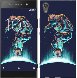 

Чехол Космонавт на скейтборде для Sony Xperia XA1 Dual 591403