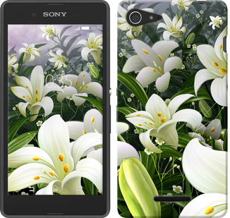 

Чохол Білі лілії на Sony Xperia E3 D2202 245801
