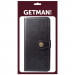 Купить Кожаный чехол-книжка GETMAN Gallant (PU) для ZTE Blade 20 Smart (Черный) на vchehle.ua