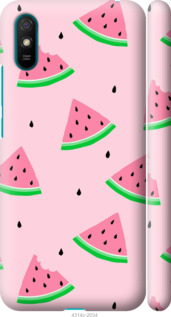 Чехол Розовый арбуз для Xiaomi Redmi 9A