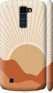 

Чехол Горы и солнце для LG K10 / K410 1435236