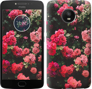 

Чохол Кущ з трояндами на Motorola Moto E4 Plus 689871
