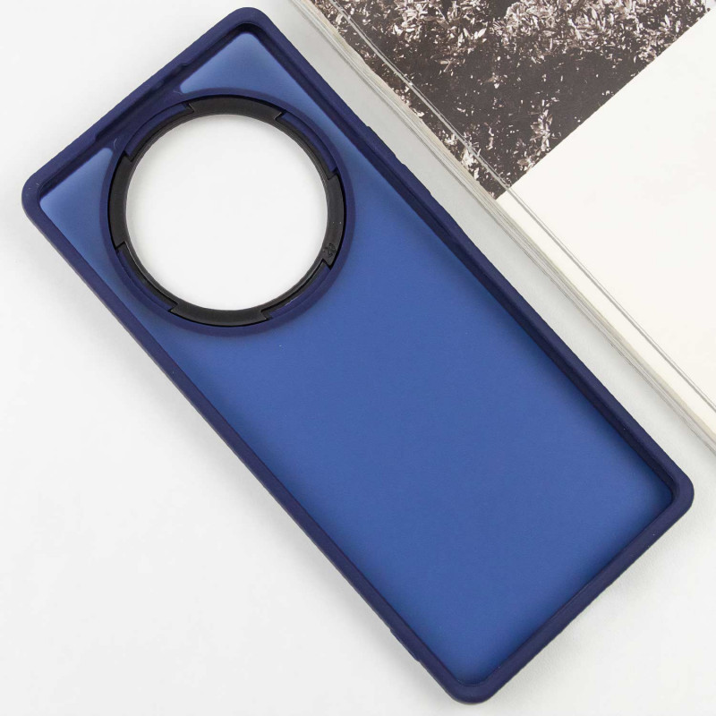 Фото Чохол TPU+PC Lyon Frosted на Xiaomi Redmi 14C / Poco C75 (Navy Blue) в маназині vchehle.ua