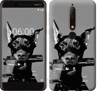 

Чохол Доберман на Nokia 6.1 690085