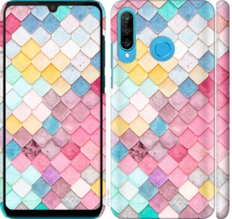 

Чохол Барвиста черепиця на Huawei P30 Lite 702485
