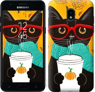 

Чехол Осенний кот для Samsung Galaxy J3 2018 669734