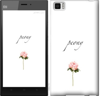

Чехол Пион для Xiaomi Mi3 754611