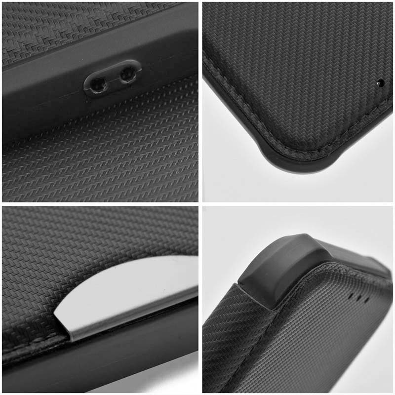 Шкіряний чохол-книжка GETMAN Razor (PU) на Xiaomi Redmi 14C / Poco C75 (Black) в магазині vchehle.ua