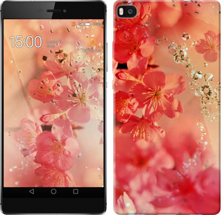 

Чохол Рожеві квіти на Huawei Ascend P8 324626