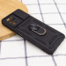 Ударопрочный чехол Camshield Serge Ring для Xiaomi Redmi Note 10 / Note 10s / Poco M5s (Черный) в магазине vchehle.ua