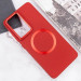 TPU чохол Bonbon Metal Style with Magnetic safe на Samsung Galaxy S24 Ultra (Червоний / Red) в магазині vchehle.ua