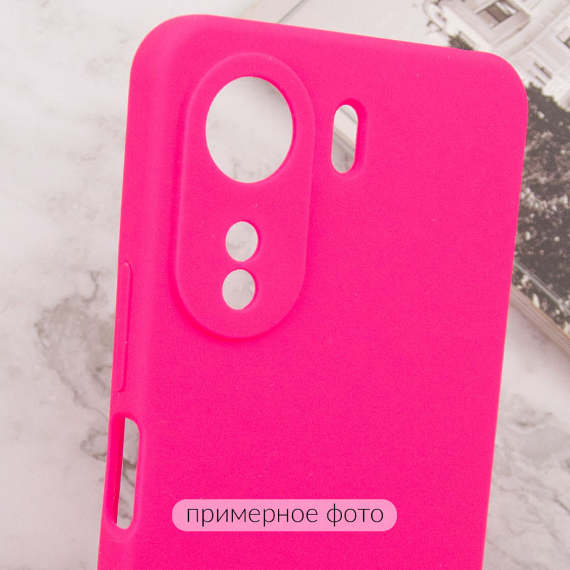 Замовити Чохол Silicone Cover Lakshmi Full Camera (AAA) на Xiaomi Redmi 13C / Poco C65 (Рожевий / Barbie pink) на vchehle.ua