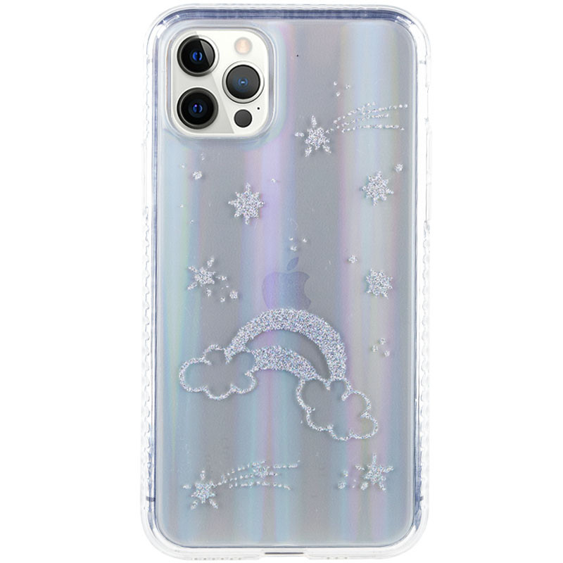 

TPU+Glass чохол Aurora Space на Apple iPhone 12 Pro Max (6.7") (Веселка) 1117500