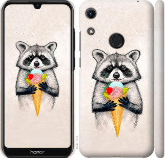 Чехол Енотик с мороженым для Huawei Y6s