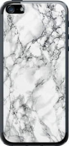 Чохол Мармур білий на iPhone SE