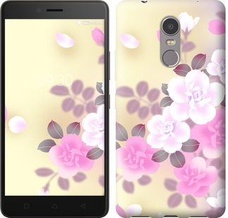 

Чехол Японские цветы для Lenovo K6 Note 653585
