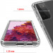 Фото Чохол TPU + PC Full Body з захистом 360 на Samsung Galaxy S21 Ultra (Прозорий) на vchehle.ua