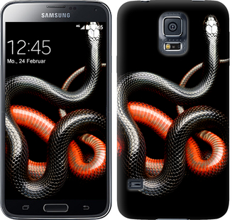 

Чехол Красно-черная змея на черном фоне для Samsung Galaxy S5 Duos SM G900FD 481950