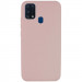 Чохол Silicone Cover Full without Logo (A) на Samsung Galaxy M31 (Дефект упаковки / Рожевий / Pink Sand)
