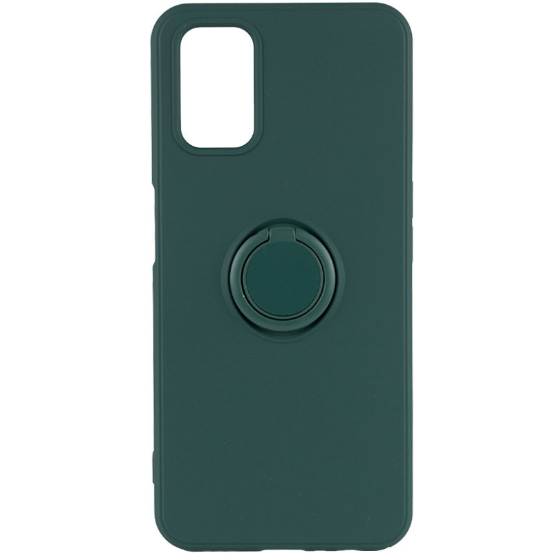 

Чохол TPU Candy Ring Full Camera для Oppo A92 (Зелений / Pine green) 1163996