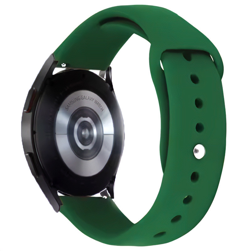 Силиконовый ремешок Sport для Smart Watch 22mm (Зеленый / Grass Green)