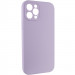 Фото Чохол Silicone Case Full Camera Protective (AA) NO LOGO на Apple iPhone 12 Pro (6.1") (Бузковий / Lilac) на vchehle.ua