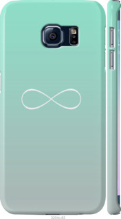 Чехол Знак бесконечности для Samsung Galaxy S6 Edge G925F