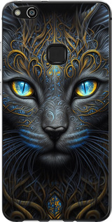 Чехол Кошка для Huawei P10 Lite