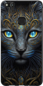 Чехол Кошка для Huawei P10 Lite