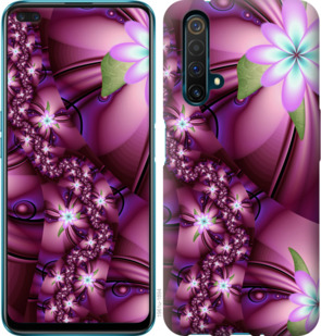 

Чехол Цветочная мозаика для Realme X50 918411