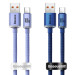 Дата кабель Baseus Crystal Shine Series USB to Type-C 100W (1.2m) (CAJY00040)