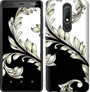 

Чехол White and black 1 для Nokia 5.1 670474