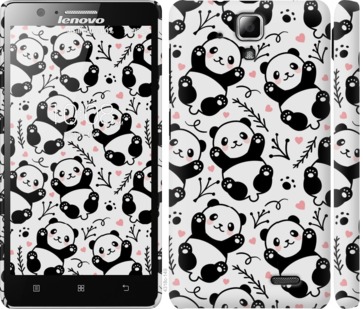 Чохол Панди на Lenovo A536