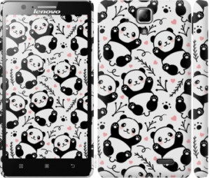 Чохол Панди на Lenovo A536