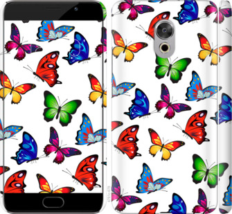 

Чохол Барвисті метелики на Meizu Pro 6 Plus 881406